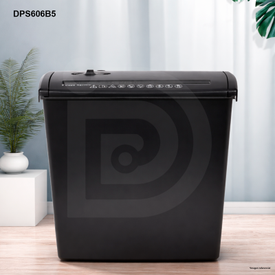 Destructora Trituradora de Papel DP Gamer S606B Oficina 5 Hojas