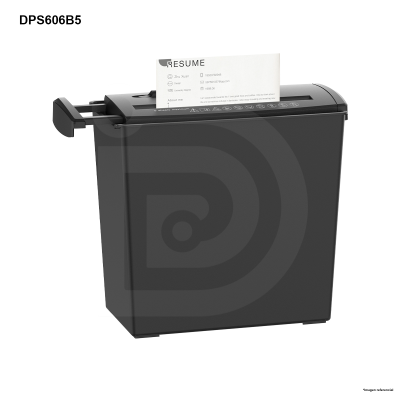 Destructora Trituradora de Papel DP Gamer S606B Oficina 5 Hojas