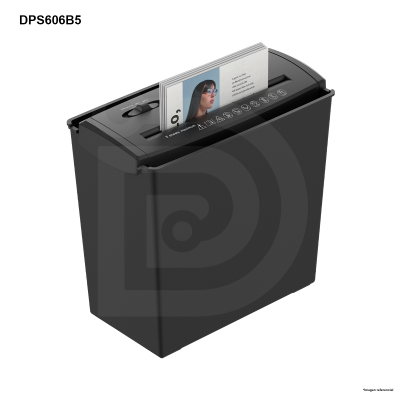 Destructora Trituradora de Papel DP Gamer S606B Oficina 5 Hojas