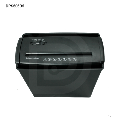 Destructora Trituradora de Papel DP Gamer S606B Oficina 5 Hojas