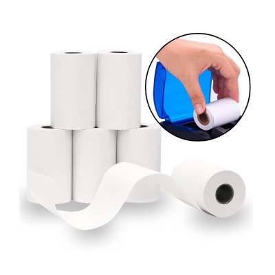 Rollo de Papel Contómetro Térmico, compatible con Izipay, 57mm x 21m, 48 gramos