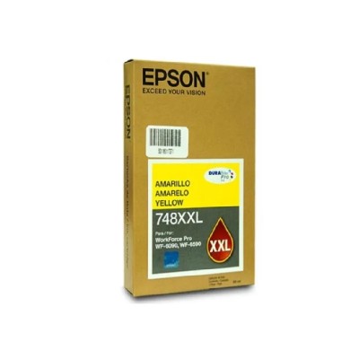 Cartucho de Tinta Epson T748XXL420 P/ WF-6090/ 6590 YELLOW