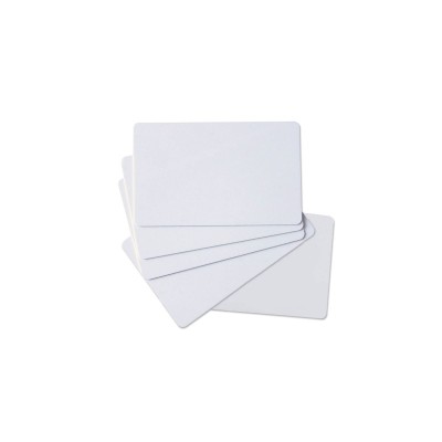 TARJETAS BLANCAS P/ INYECCION PVC 54 X 86 MM X 100 UND