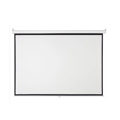 Ecran manual 120'' pulgadas Ascpecto 4:3 244cmx183cm Fibra de vidrio