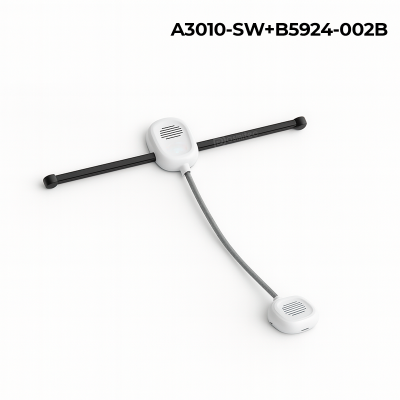 Sistema Antirrobo A3010-S, Alarma, Cable Acero, Laptop/Tablet