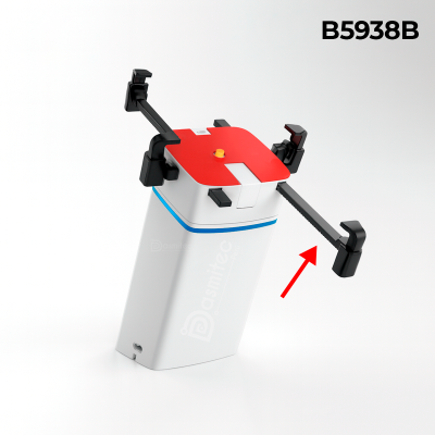 "Soporte Metálico Vertical B5938B, Teléfono 4.7"  a 6.95", Antirrobo