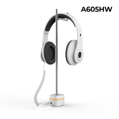 Exhibidor Antirrobo A605HW, Alarma, Auriculares/Headsets, Blanco