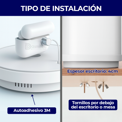 Exhibidor Antirrobo A701W, Alarma, Auriculares y Smartwatch, Blanco