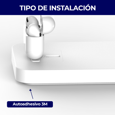 Exhibidor Antirrobo A703W, Alarma de Seguridad, Auriculares/Headsets