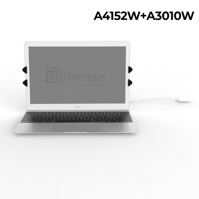 Cable Antirrobo A3010W/A4152W, Alarma, Pinzas Ajustables, Laptop