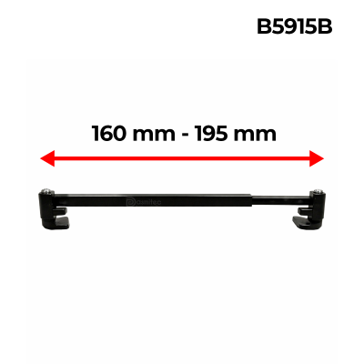Abrazadera B5915B, Soporte Tablet Antirrobo, Ajustable 10¨