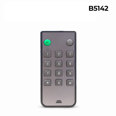 Control Remoto para Soporte Antirrobo, Configuración de Contraseñas