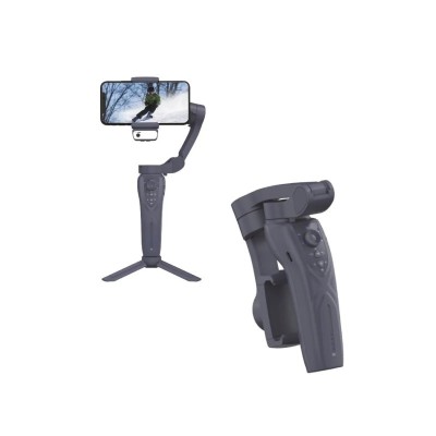 Estabilizador de Cardan, para teléfono, bluetooth inalámbrico de 3 ejes, negro