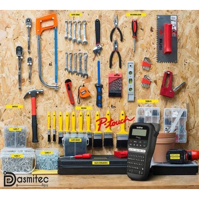 Rotuladora Brother PT-H110BK Portatil