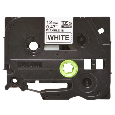 Cinta Flexible Brother TZE-FX231 Negro Sobre Blanco 12mm x 8m