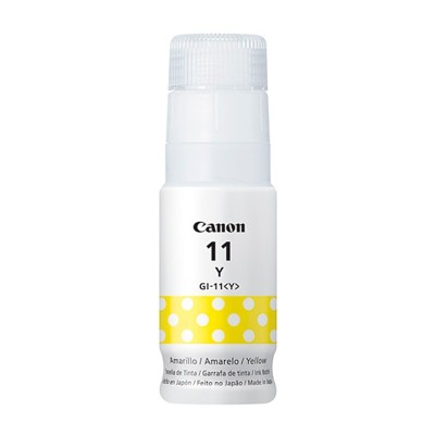 Botella de Tinta Canon GI-11 Yellow 70ml
