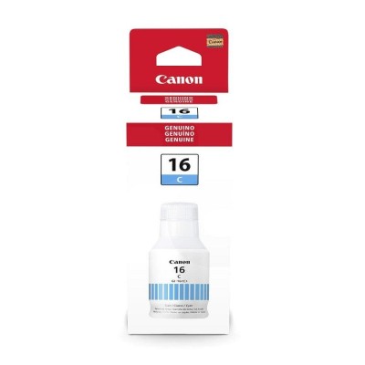 Botella de Tinta Canon GI-16 Cian 135ml