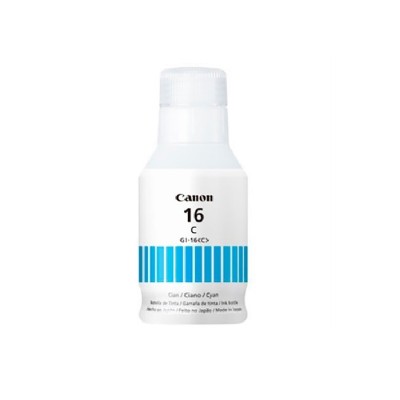 Botella de Tinta Canon GI-16 Cian 135ml