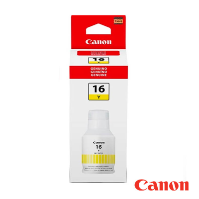 Botella de Tinta Canon GI-16 Yellow 135ml