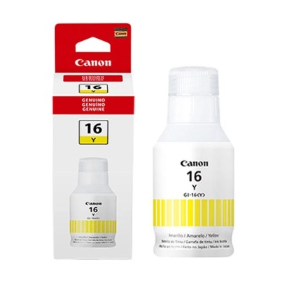 Botella de Tinta Canon GI-16 Yellow 135ml