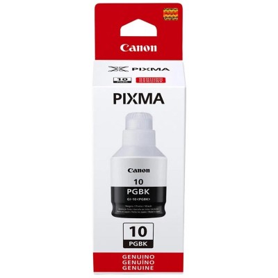 Botella de Tinta Canon GI-10 Negro 170ml