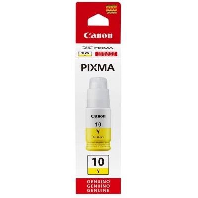 Botella de Tinta Canon GI-10 Yellow 70ml