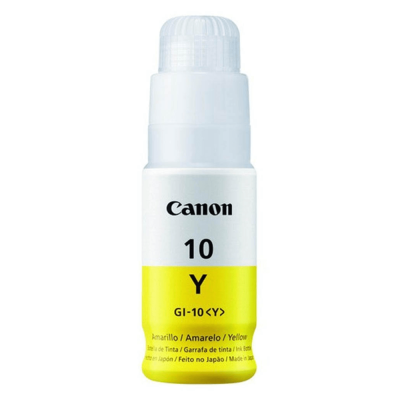 Botella de Tinta Canon GI-10 Yellow 70ml
