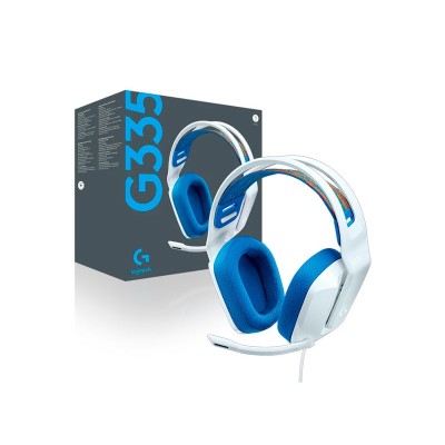 Audifono Logitech G335 Con Microfono Blanco