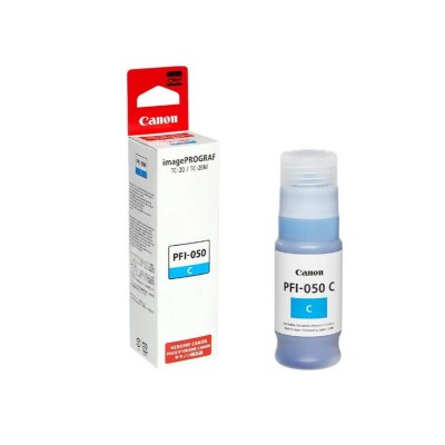 Botella de tinta Canon PFI-050 Cyan