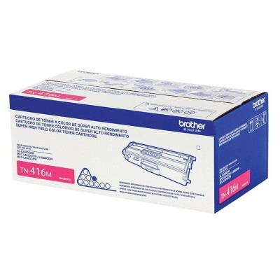 TONER BROTHER TN-416 MAGENTA 6.5K PAG. (HL-8360CDW / MFC-L8610CDW / MFC-L8900CDW / MFC-L9570CDW)