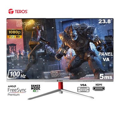 Monitor Teros TE-2401S, 23.8" Curvo VA, 100Hz CURVO