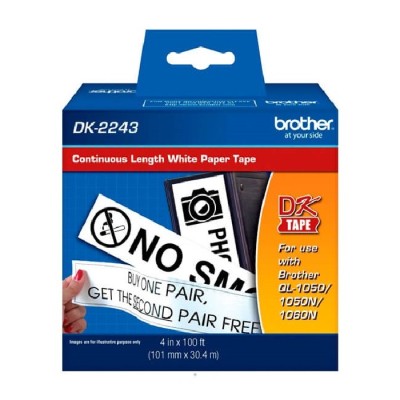 Cinta Brother DK-2243 Rollo Continuo 102mm x 30mts