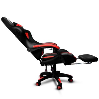 Silla DP Gamer PRO-RD luz RGB Masajeador y Parlantes Red