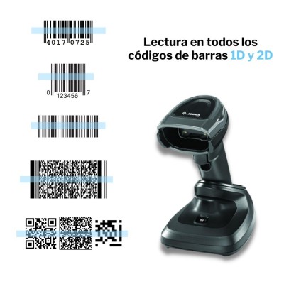 LECTOR DE CODIGO DE BARRA ZEBRA DS2278 1D / 2D / INALAMBRICO
